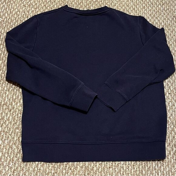 H&M Blue and Red Crewneck Sweater with Japanese Design size Large - Picture 4 of 4